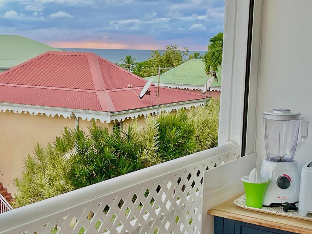 Guadeloupe- Saint-Francois- Residence Anse Des Rochers - Appartement Quart De Villa Etage - Vue Mer- 4 Personnes - Lit Bebe Sur Demande - Citerne Et Wifi Prives -Animaux Ok-Acces Plage Direct -Apnee Bien-Etre Experience Sur Demande Avec Instructeur A 外观 照片